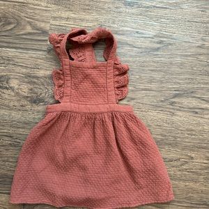 Zara pinafore dress